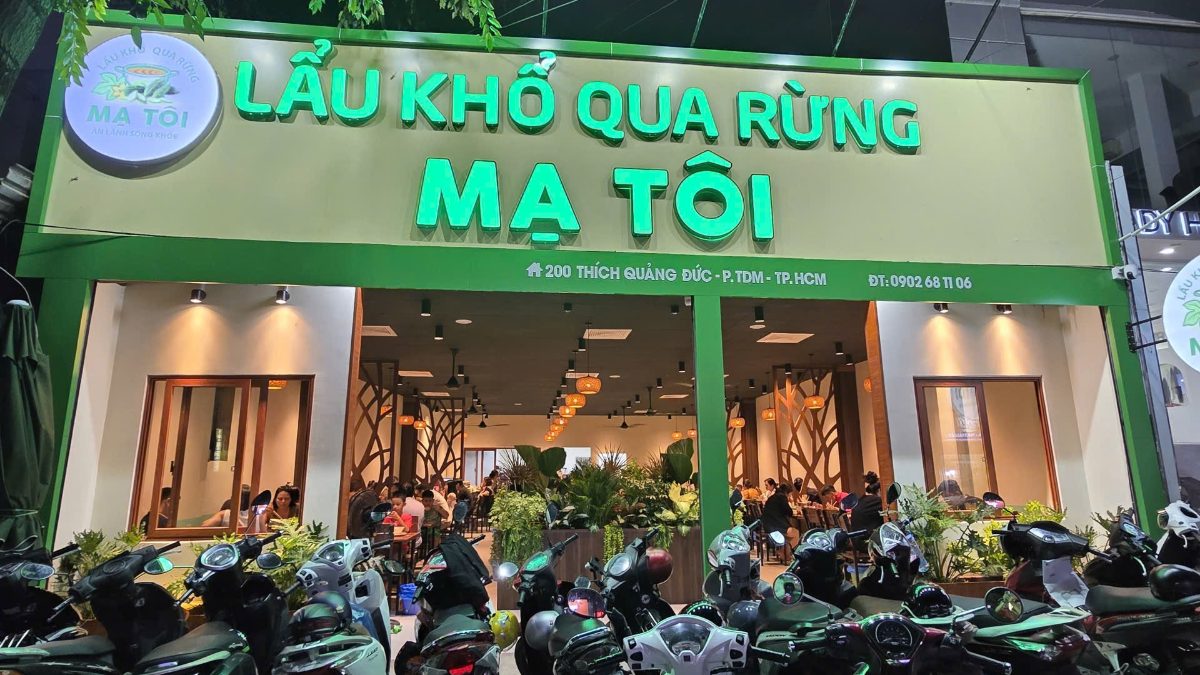 Mạ Tôi Bình Dương - Lẩu Khổ Qua Rừng 200 Thích Quảng Đức